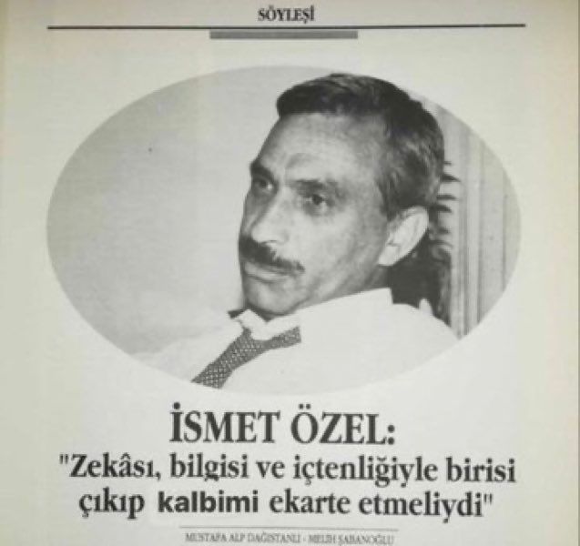 İsmet Özel Kimdir