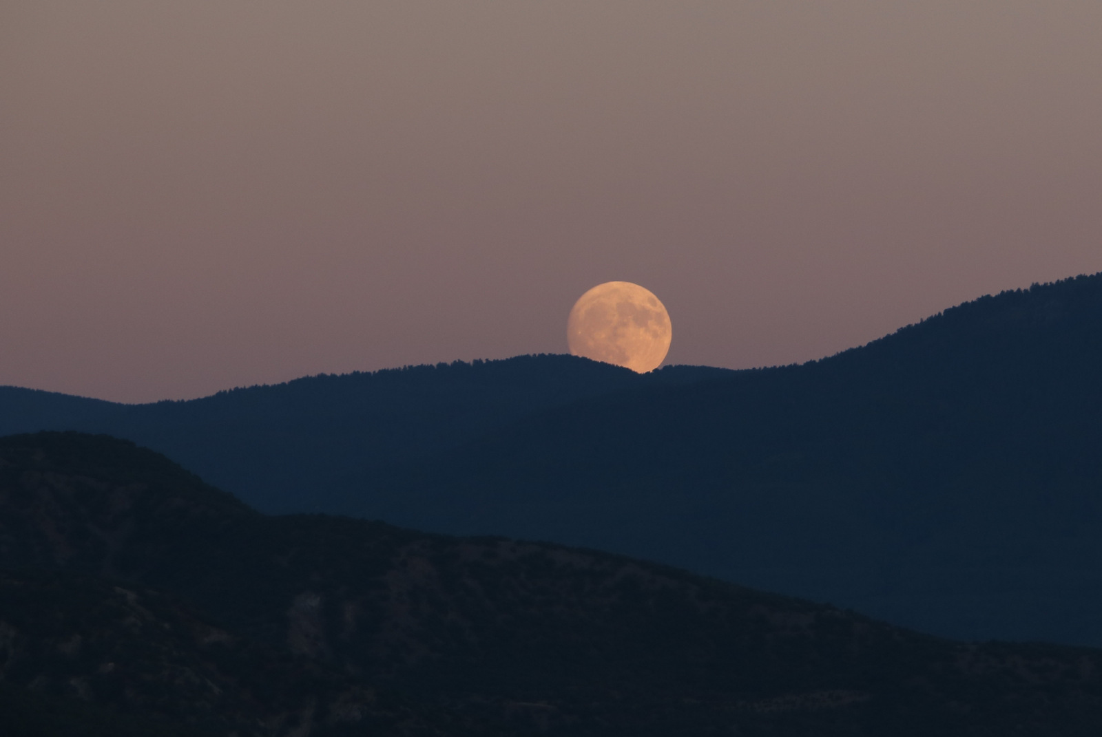 Ilgaz Dağı’nda Dolunay Mest Etti Muhteşem Manzaralar Ortaya Çıktı-1