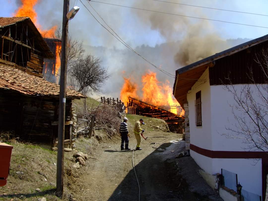 Ilgaz Serçeler Köyü Yangını 2017 1