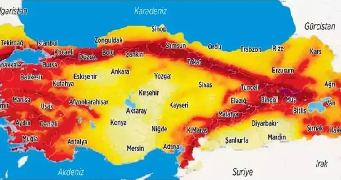 Kuzey Anadolu Fay Hatti Hangi Iller Geciyor Kopya 1100X650