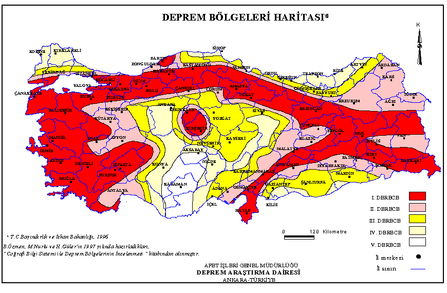 Kuzey Anadolu Fay Hattı, Üzerinde Bulunan Çankırı Için Her An Depreme Hazırlıklı Olunması