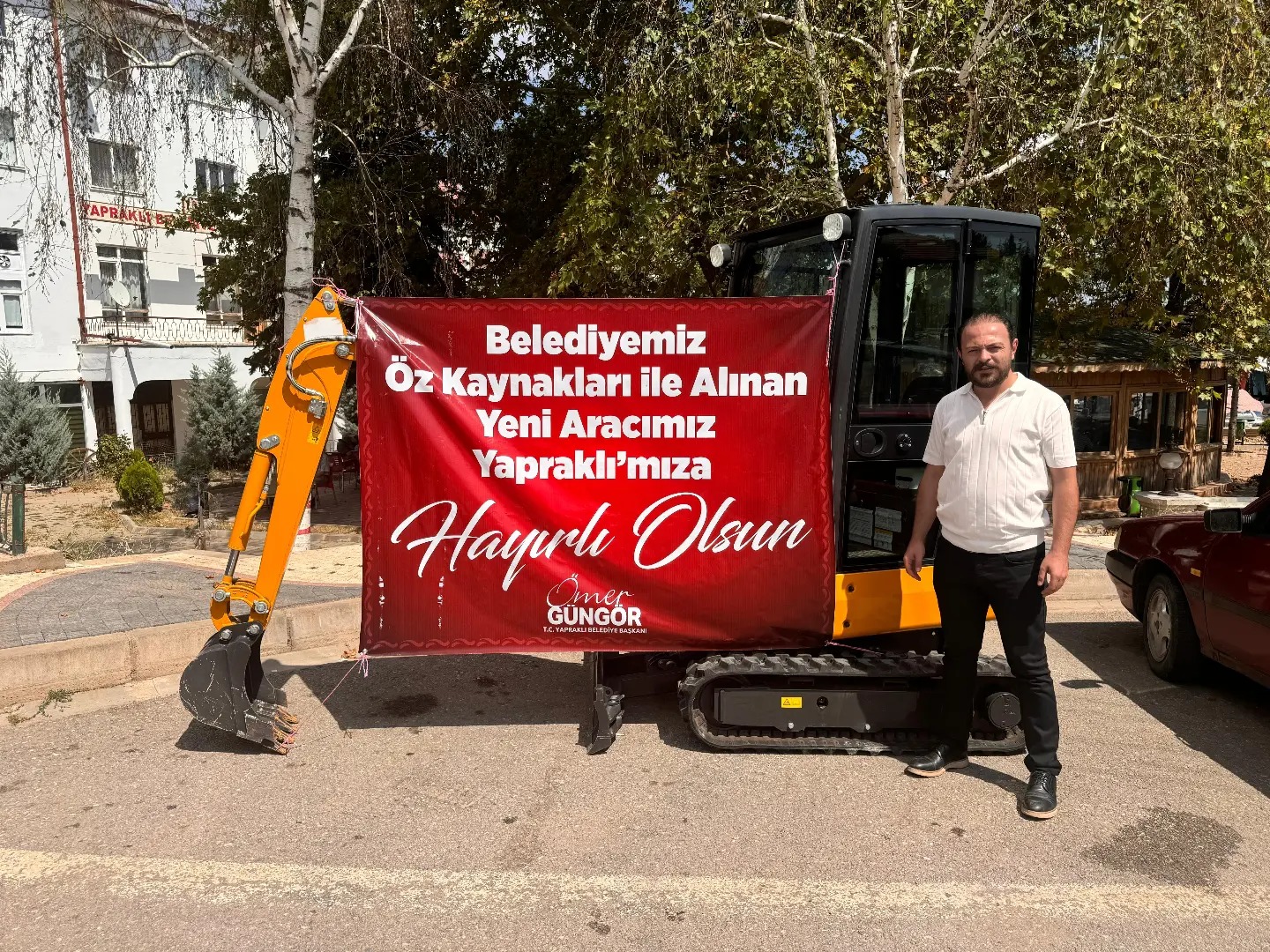 Yapraklı'dan Yeni Bir Adım Daha! Yeni İş Makinesi Detayları Açıklandı