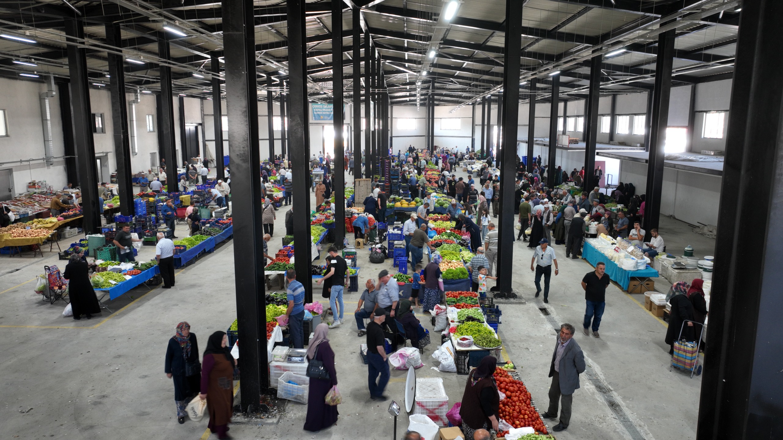 Çerkeş’e Kazandırılan Modern Kapalı Pazar Yeri1