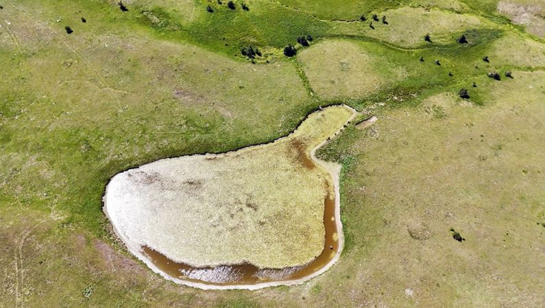 Ilgaz Dağları'ndaki Suala Buzul Gölü Doğanın Eşsiz Güzelliği Ile Büyülüyor!2