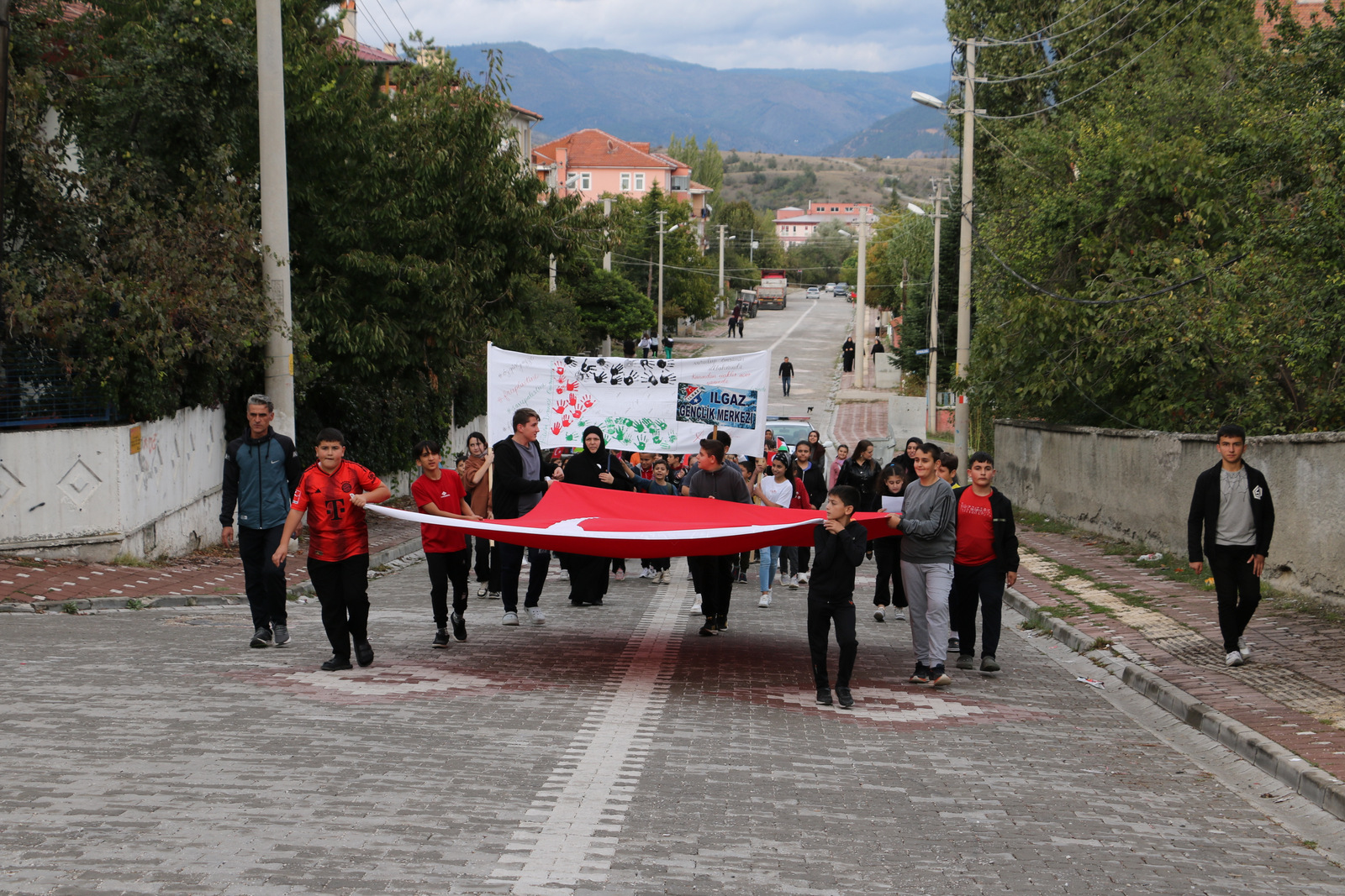 Ilgaz'dan Filistin'e Destek! Zulme Karşı Birlikte Ses Yükselttiler-2