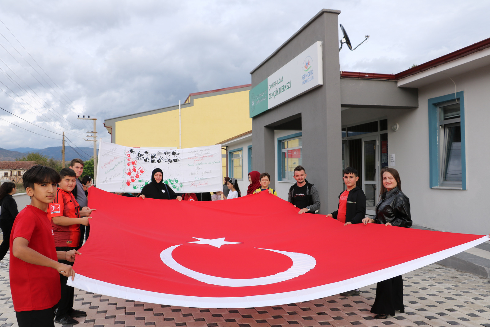 Ilgaz'dan Filistin'e Destek! Zulme Karşı Birlikte Ses Yükselttiler3