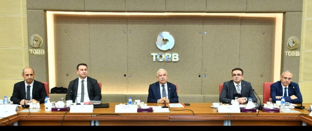 Çankırı Ticaret Borsası'ndan Tobb Zirvesine Katılım Ahmet Karaman İstişarelerde Bulundu (1)