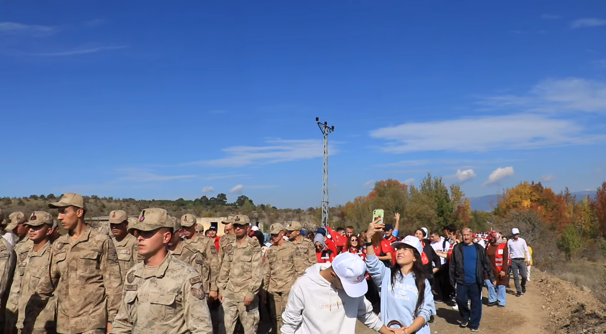 Ilgaz’da İstiklal Yolu Coşkusu Katılım Bu Yıl Yoğundu