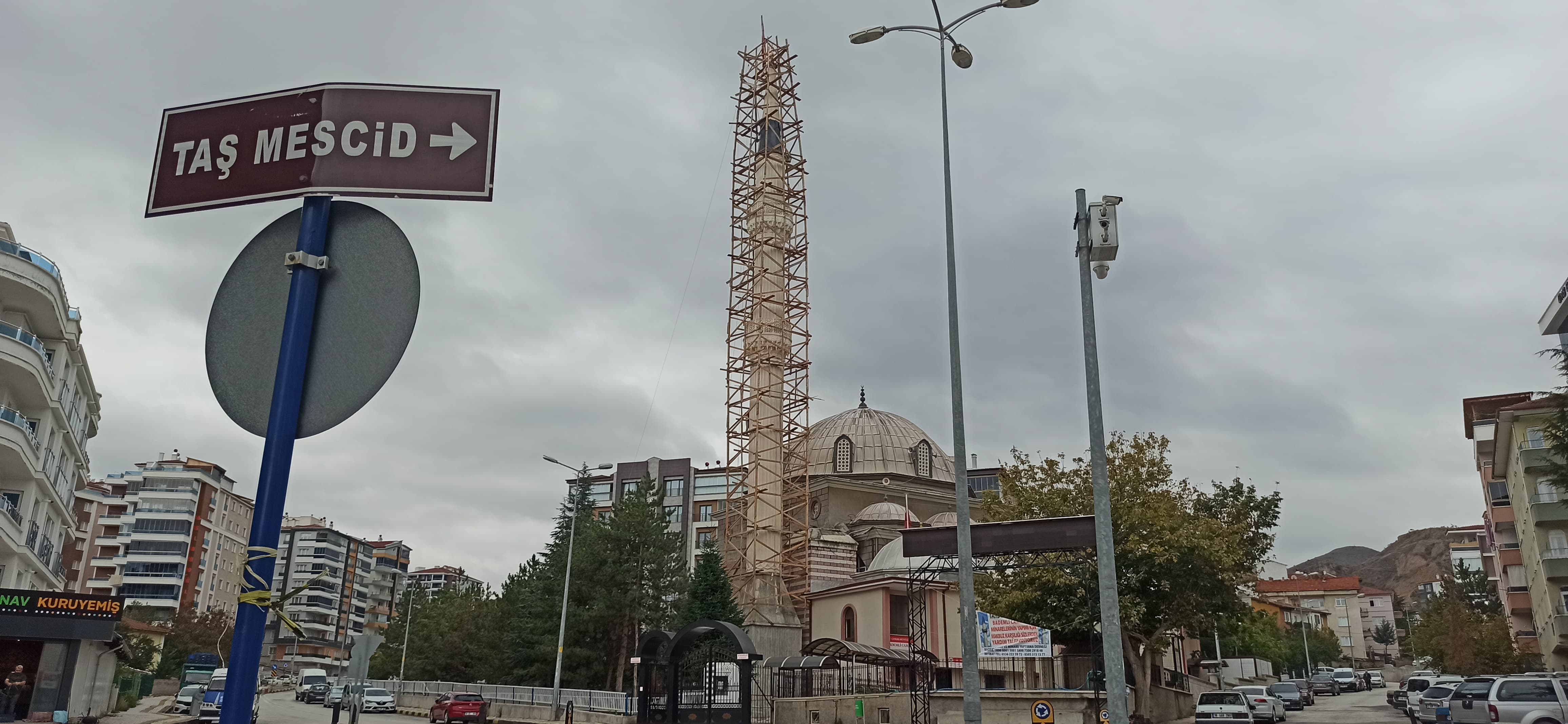 Şiddetli Rüzgar Minareyi Yok Etmişti Minarede Sona Gelindi2