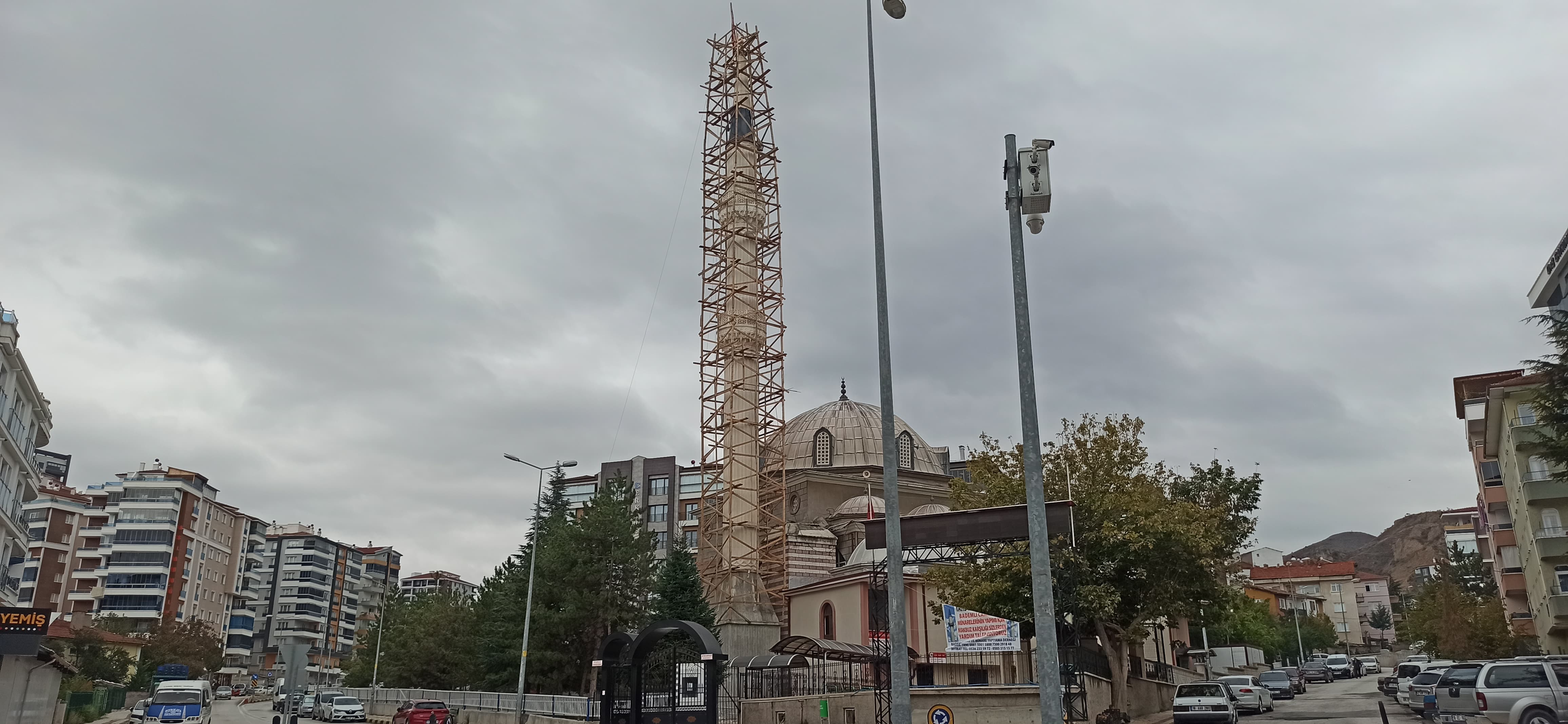 Şiddetli Rüzgar Minareyi Yok Etmişti Minarede Sona Gelindi3