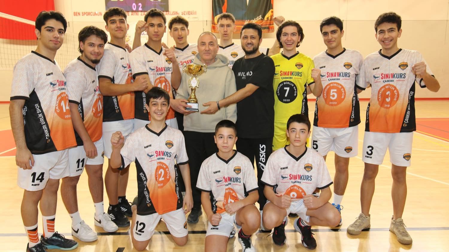 Çankırı’da Voleybol Şampiyonları Belli Oldu!