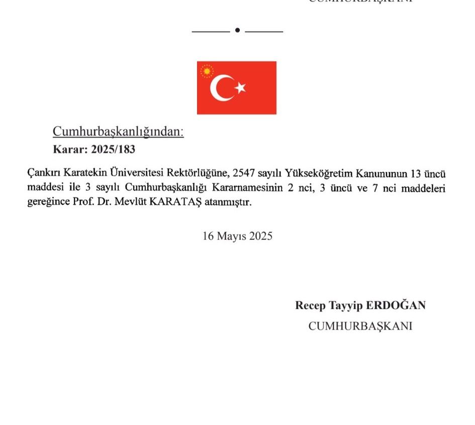 Karatekin Universitesi-1