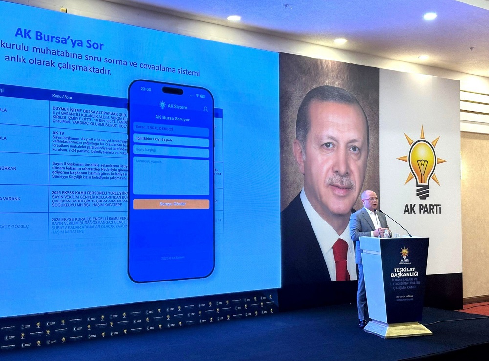 Ak Parti Bursa’dan Dijital Hamle Ak Sistem Tanıtıldı (1)