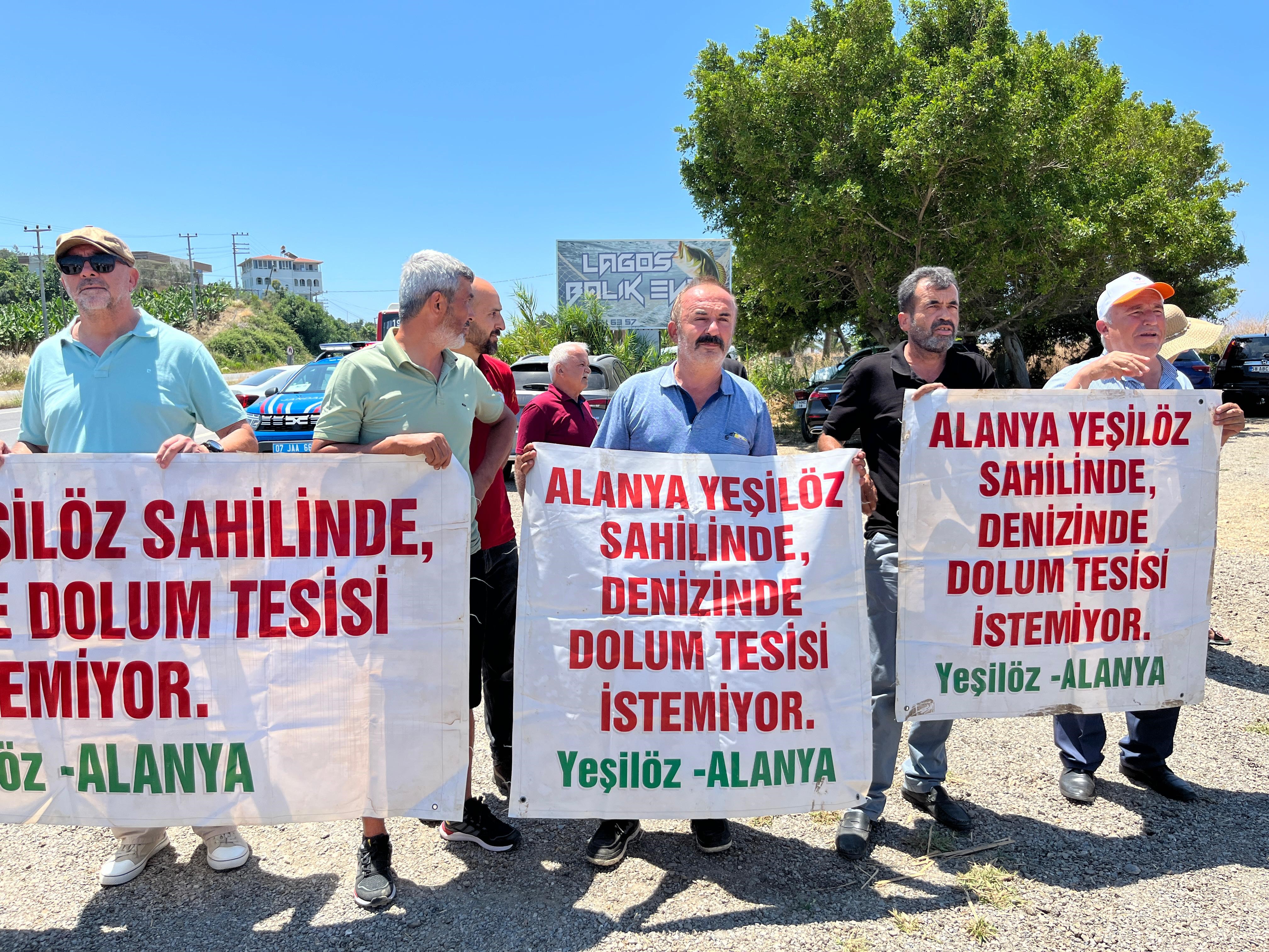 Alanya’da Aytemiz Lpg Tesisi Tepkileri Büyüyor Halk Sahile Dolum Gemisi İstemiyor (1)