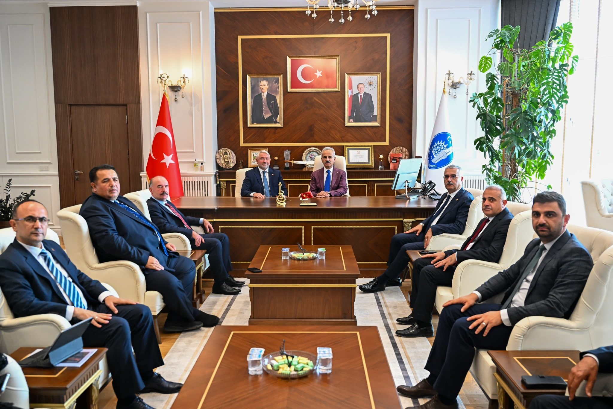 Bakan Uraloğlu Çorum’da Hızlı Tren Projesinde Temel Atıldı! (1)