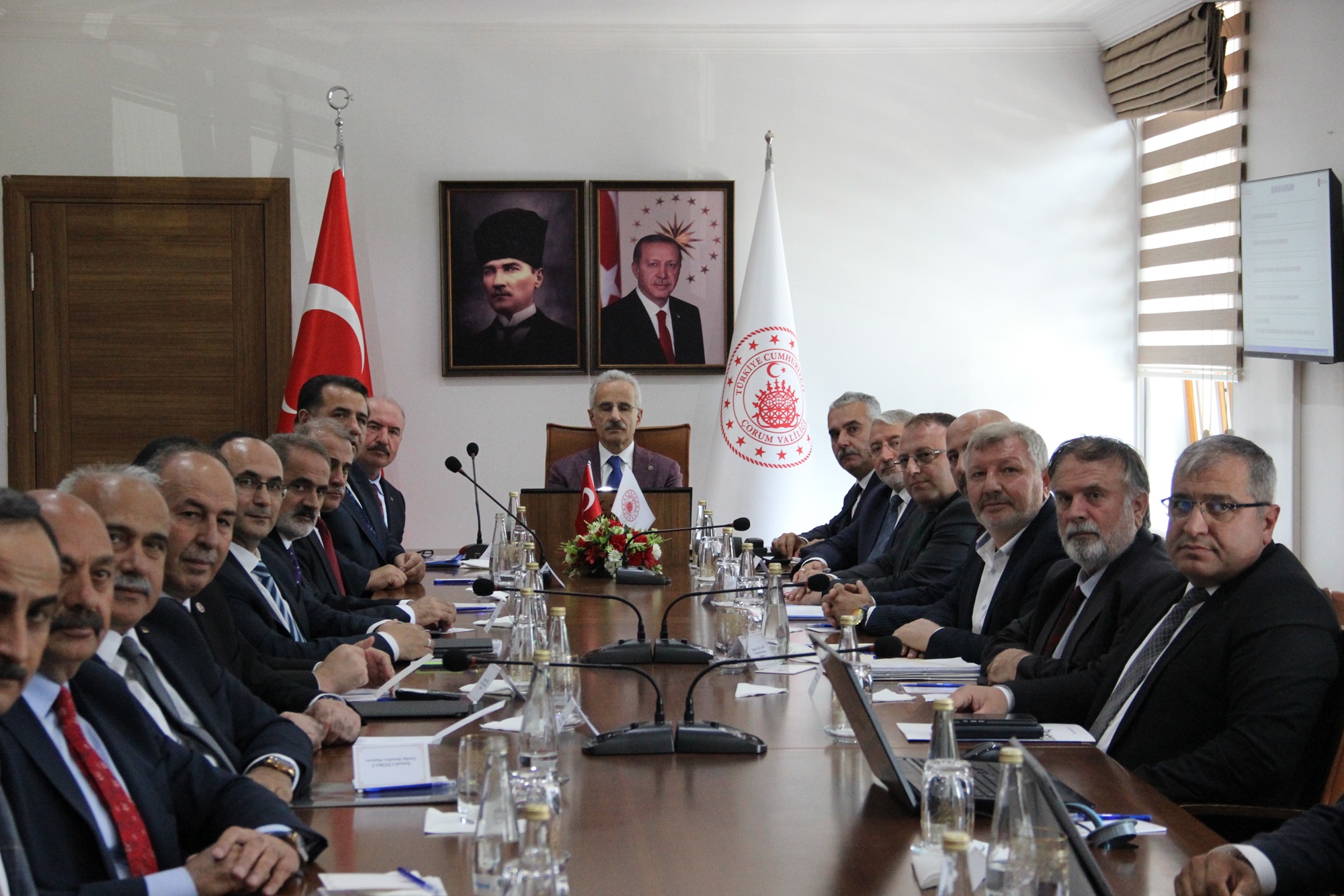 Bakan Uraloğlu Çorum’da Hızlı Tren Projesinde Temel Atıldı! (2)