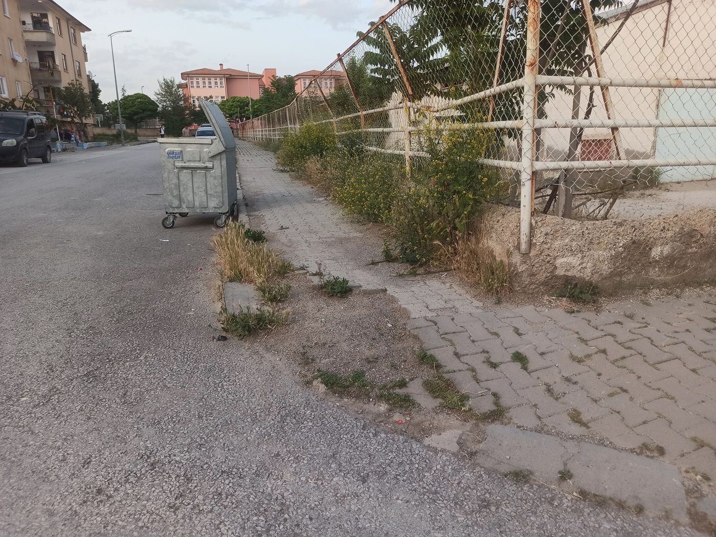 Çankırı Belediyesi Temizlediğini Söylüyo Vatandaş Tlar Diz Boyu! (2)