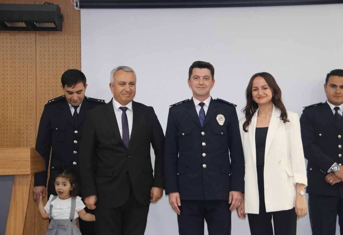 Çankırı İl Emniyet Müdürlüğü’nde Rütbe Sevinci Ve Veda Hüznü (13)