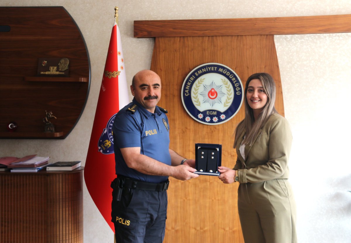 Çankırı İl Emniyet Müdürlüğü’nde Rütbe Sevinci Ve Veda Hüznü (5)