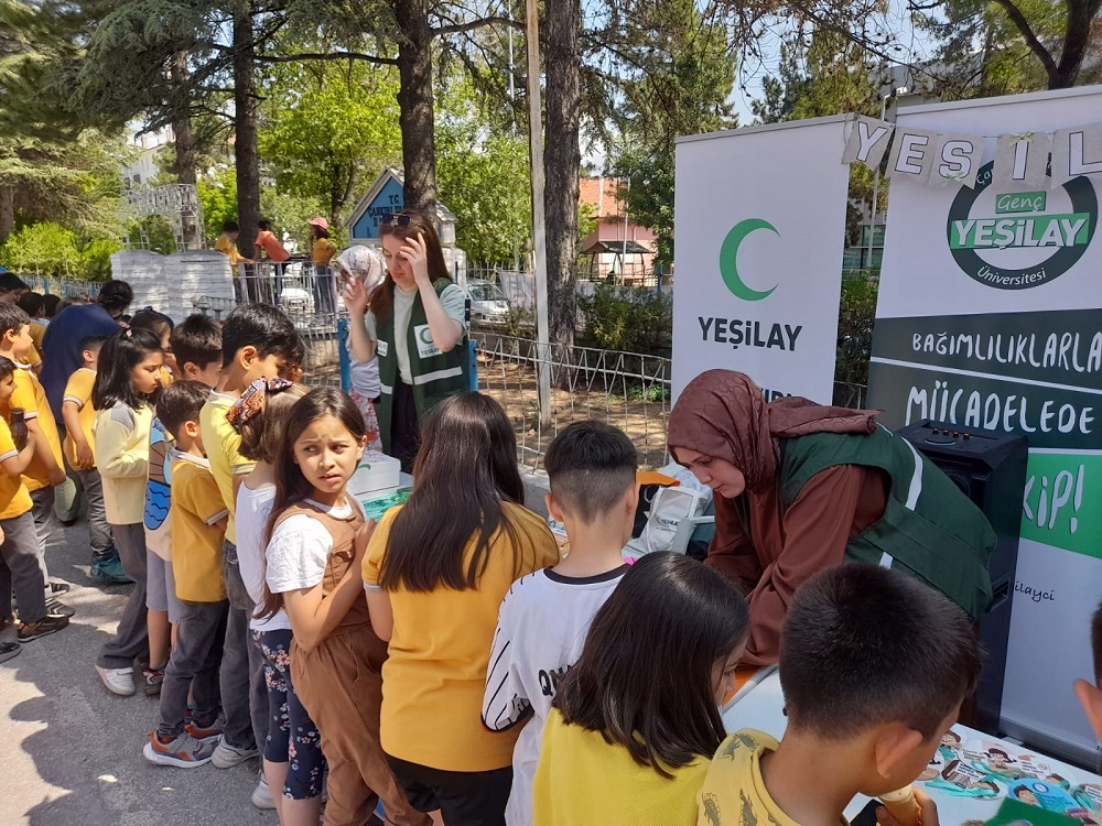 Çankırı’da Çocuklara Bağımlılık Farkındalığı Şenlikle Anlatıldı (2)
