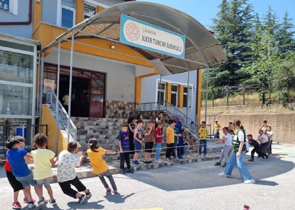 Çankırı’da Çocuklara Bağımlılık Farkındalığı Şenlikle Anlatıldı (6)