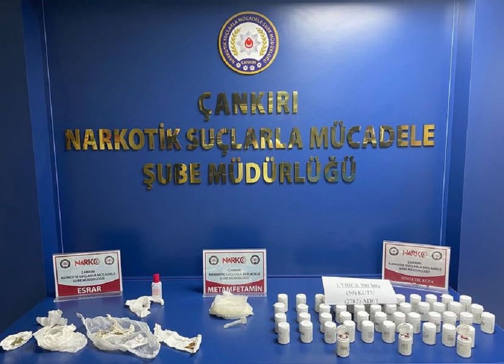Çankırı’da Narkotik Baskını 2 Gözaltı, 2 Tutuklama