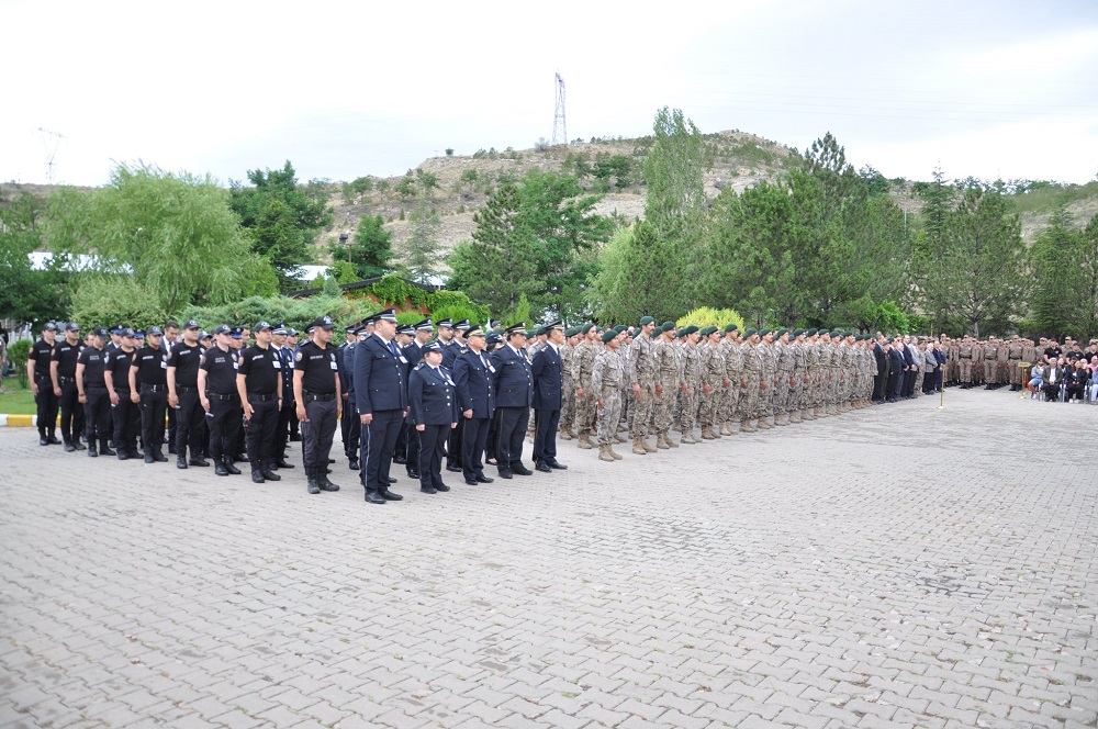 Çankırı’da Şehit Polisler Son Yolculuğuna Uğurlandı (1)