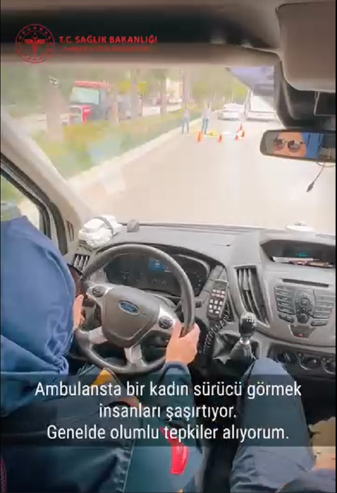 Çankırı’nın İlk Kadın Ambulans Sürücüsü Evrim Hanım’dan İlham Veren Başarı (2)