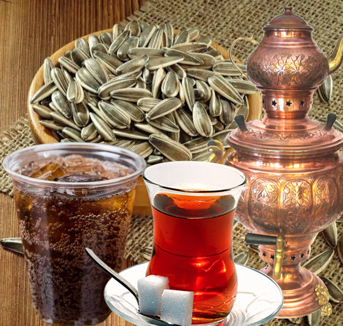 Çay Kola Çekirdek Semaver