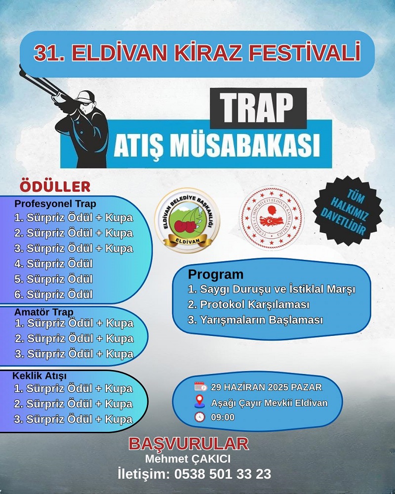 Eldivan’da Trap Atışları İçin Geri Sayım Başladı Tüm Halk Davetli (1)