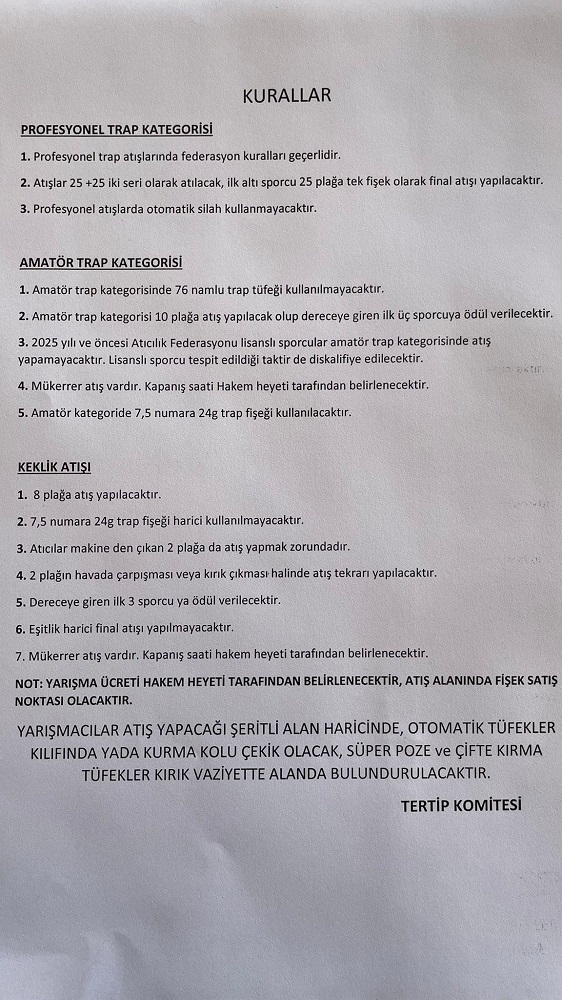 Eldivan’da Trap Atışları İçin Geri Sayım Başladı Tüm Halk Davetli (2)
