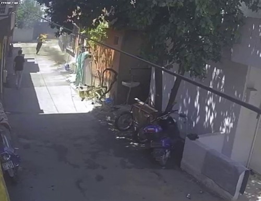 Güvenlik Kamerası Kaydetti Amca Deniz'i Yanıcı Maddeyle Yaktı (1)