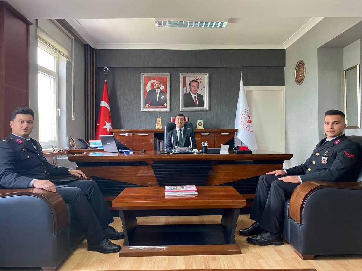 Jandarma Teşkilatı 186 Yaşında Kaymakamlıkta Kutlama Ziyareti