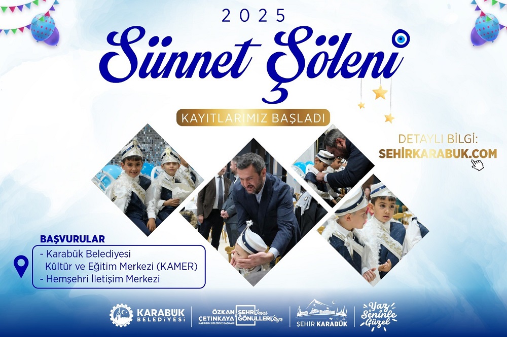 Karabük Belediyesi'nden Ücretsiz Sünnet Hizmeti Başvurular Başladı (2)
