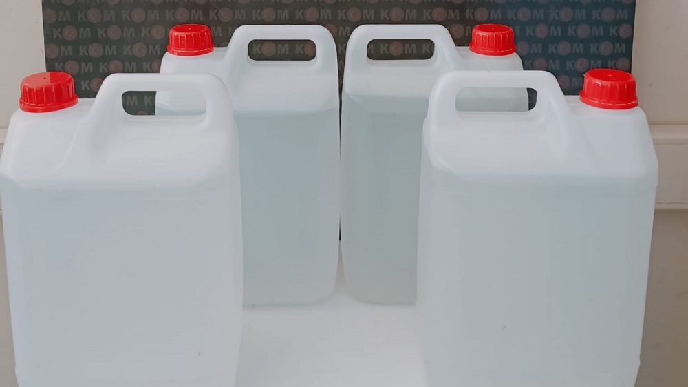 Kırıkkale’de Kaçak Alkol Operasyonu 20 Litre Etil Alkol Ele Geçirildi