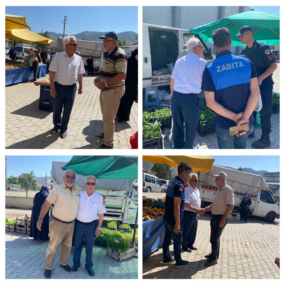 Korgun Pazarı'nda Samimi Cuma Selamı (5)