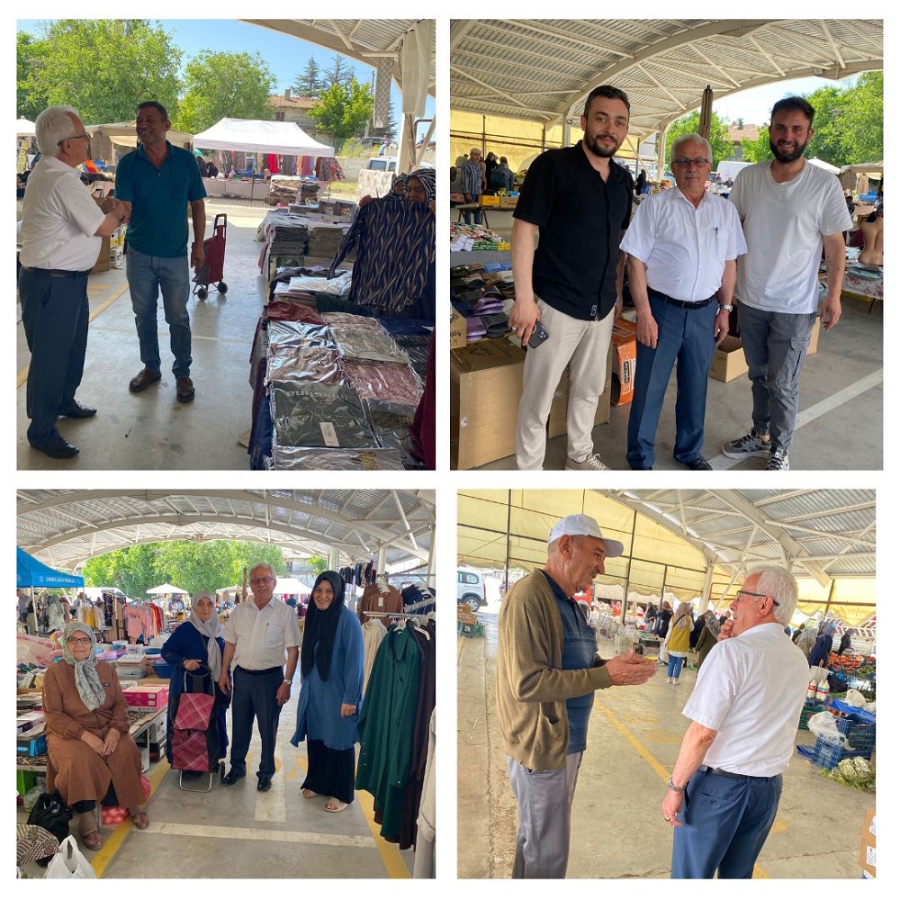 Korgun Pazarı'nda Samimi Cuma Selamı (6)