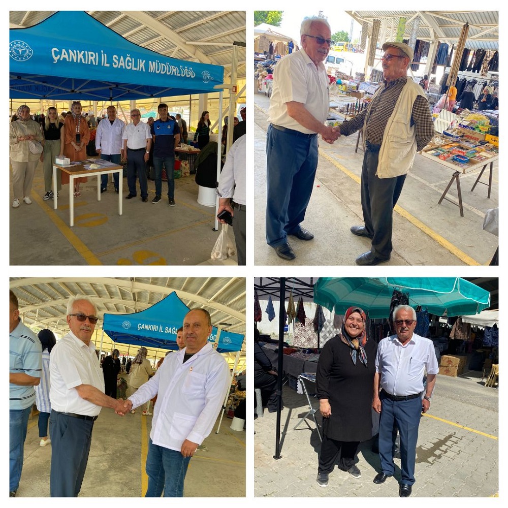 Korgun Pazarı'nda Samimi Cuma Selamı (7)