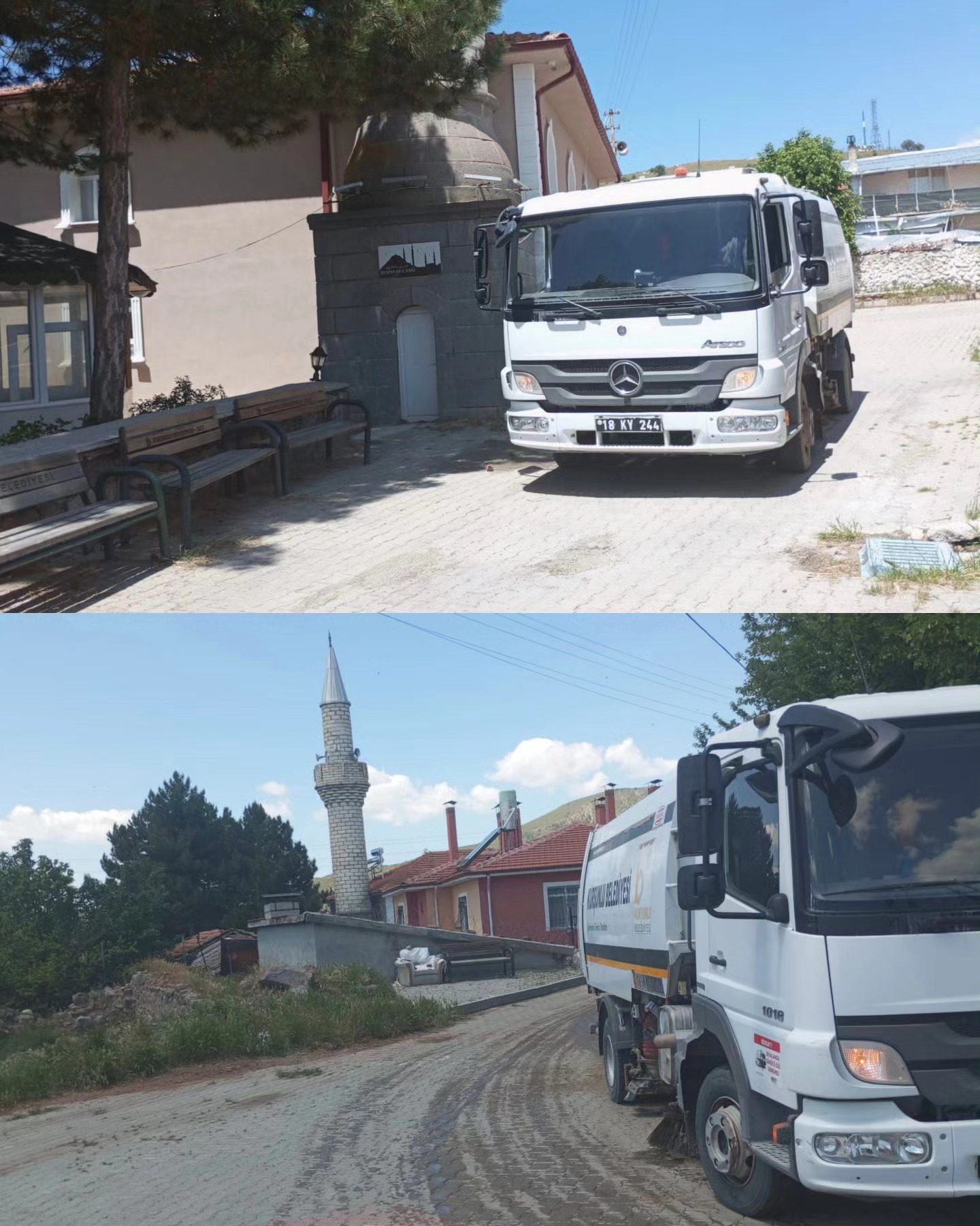Kurşunlu’da Ekipler Sahada Temizlik Ve Bakım Çalışmaları Sürüyor (1)