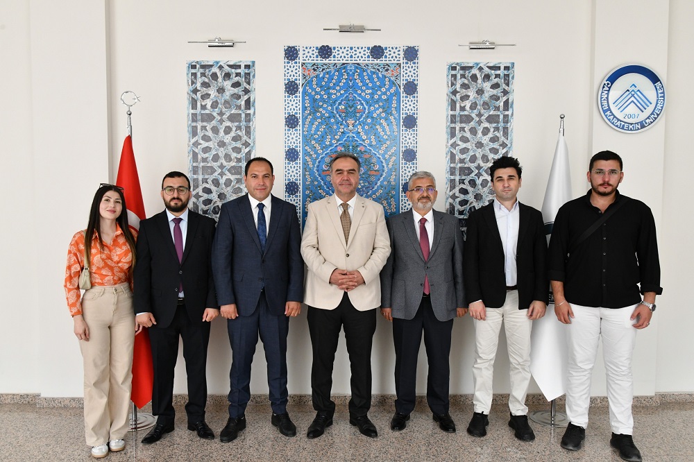 Rektör Karataş, Çankırı Haber Net Ekibini Ağırladı