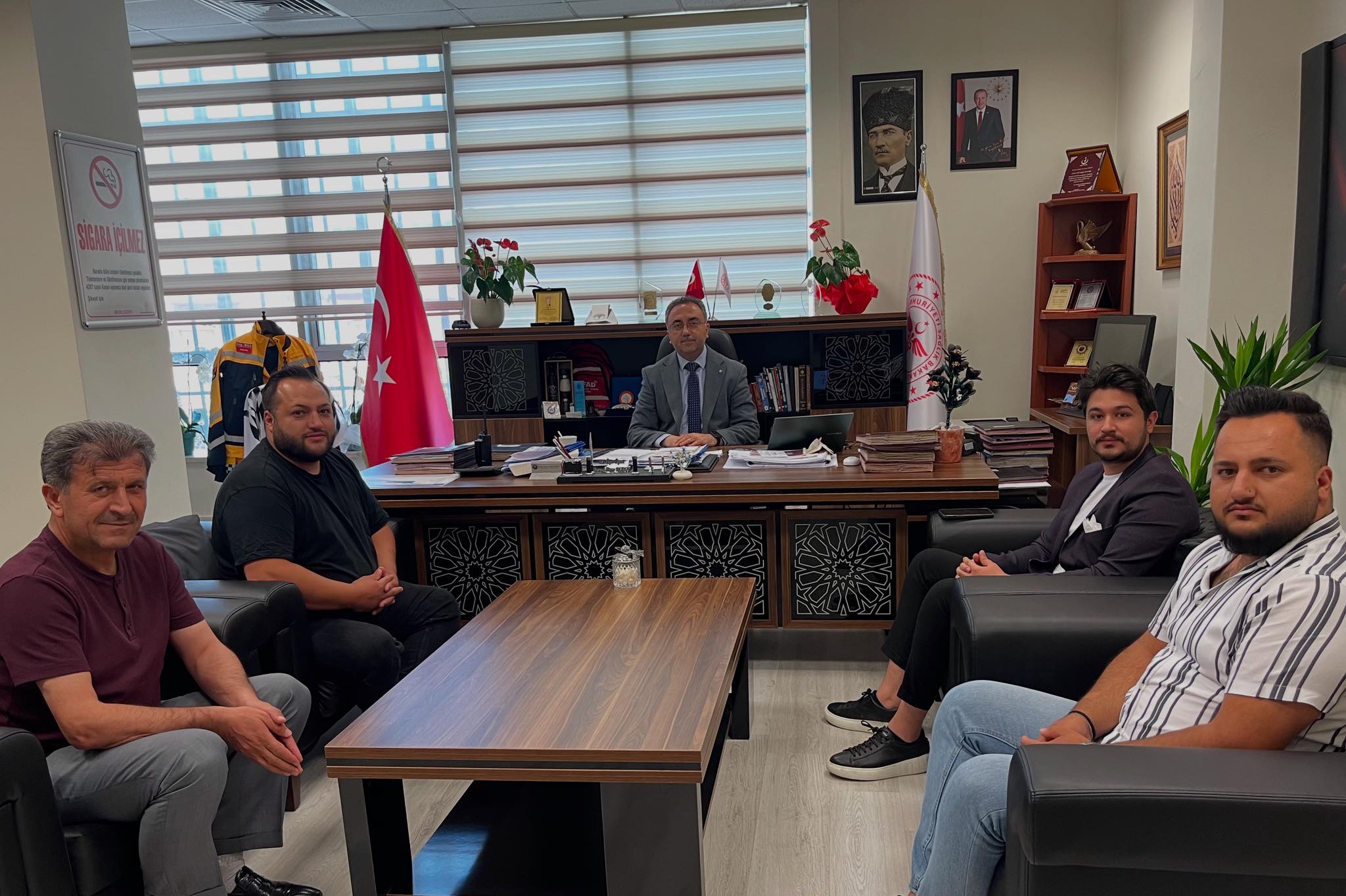 Şabanözü Devlet Hastanesi Ekibinden Çankırı İl Sağlık Müdürüne Ziyaret