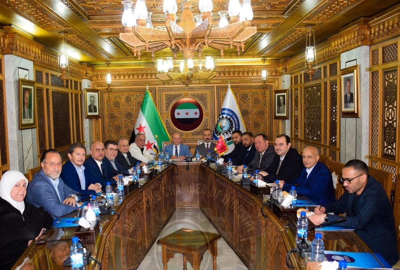 Şam Sanayi Odası’nda 14 Yıl Sonra Türk Heyeti İle Görüşme (3)