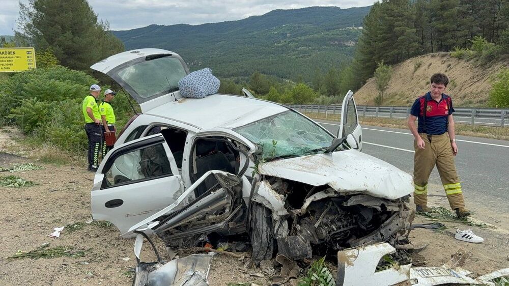 Uzman Çavuşun Aracı Menfeze Girdi Küçük Yağız Hayatını Kaybetti (4)