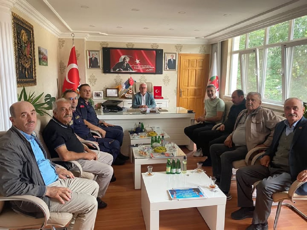 Afrikalı Ali Ve Jandarma Komutanı Korgun Belediyesi’nde (1)