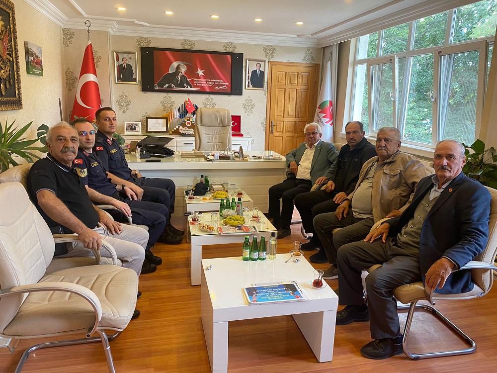 Afrikalı Ali Ve Jandarma Komutanı Korgun Belediyesi’nde (2)