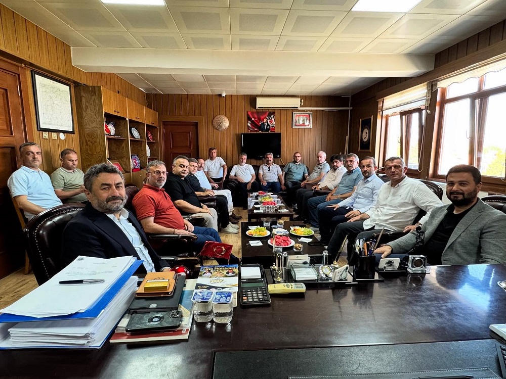 Başkan Bezci, Kağıthane Heyetini Ağırladı (2)