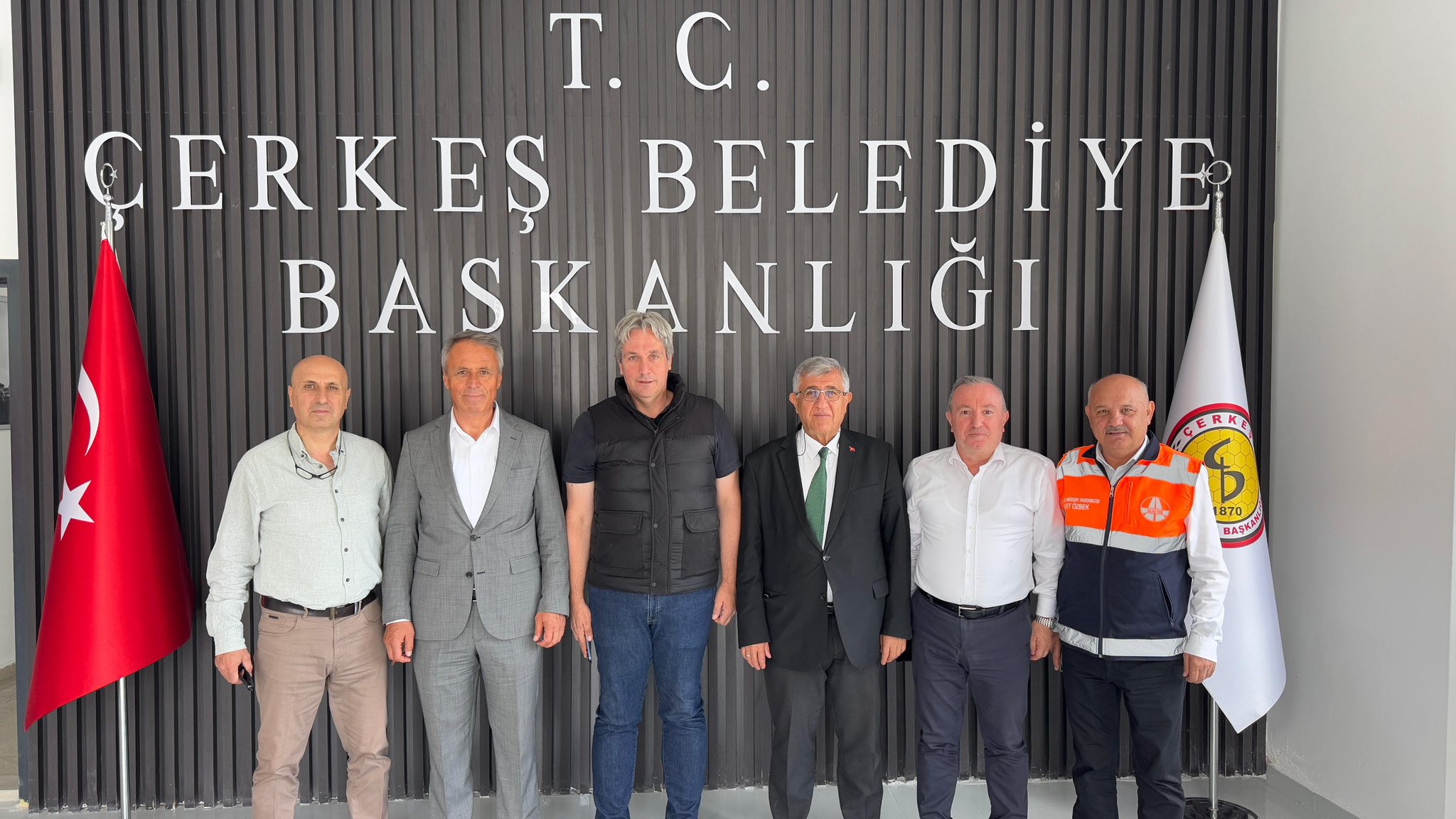 Başkan Hasan Sopacı, Karayolları Üst Düzey Yetkililerini Ağırladı (2)