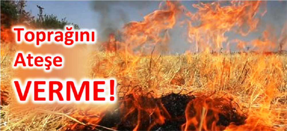 Çankırı Tarım Müdürlüğünden Yangın Uyarısı Biçerdöverle Hasata Dikkat!