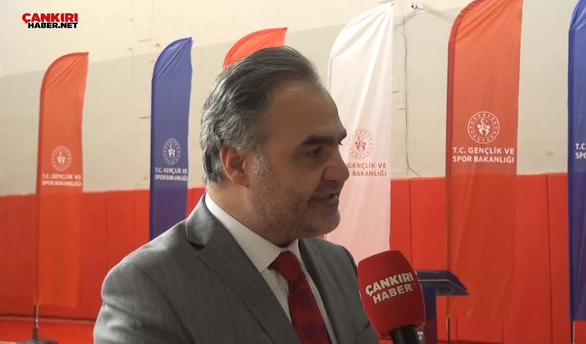 Çankırı’da Spor Okulları Coşkusu Rektör Karataş’tan Gençlere Tam Not (3)
