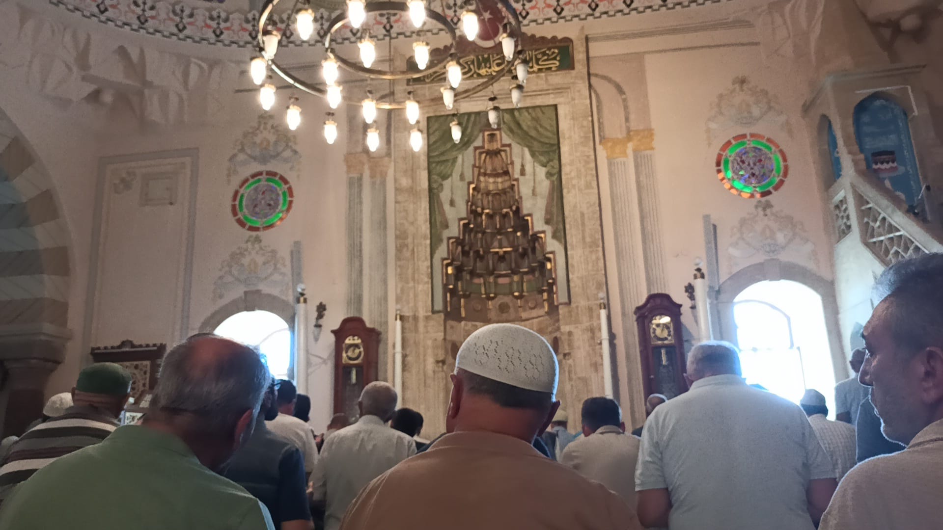 Çankırı'da Yangınlar İçin Dualar Yükseldi Sultan Süleyman Camii’nde Eller Semaya Açıldı (2)